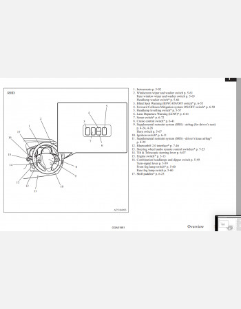 mitsubishi rvr 2015 - 2019 owners manual rhd and lhd
